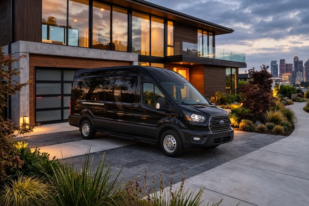 Ford Transit Executive Van Executive Chauffeur Miami