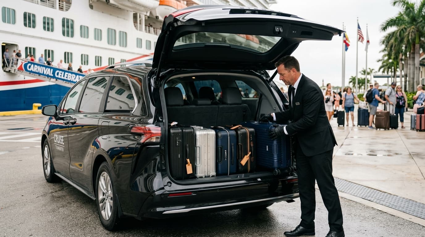 Family Cruise Transfer Luggage